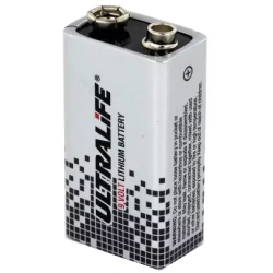 Lithium batterij 9V voor...
